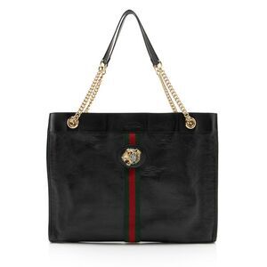 Gucci Leather Rajah Large Tote